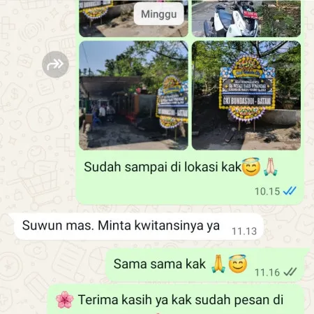 Pengiriman Papan Bunga Duka Gereja Katedral Pontianak