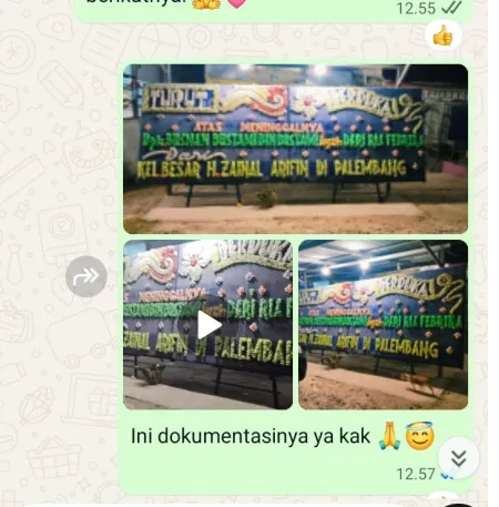 Pengiriman Papan Bunga Duka Gereja Katedral Pontianak