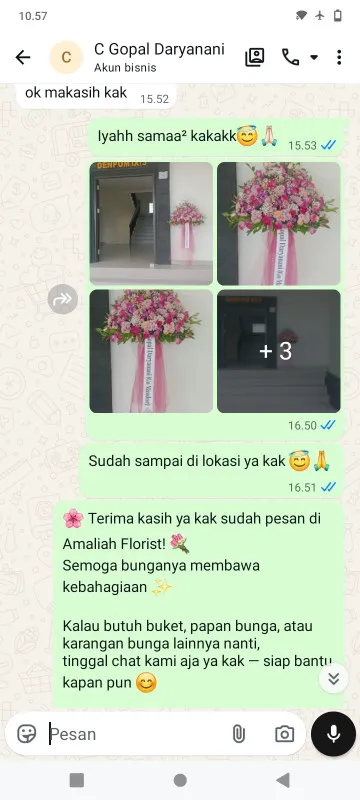 Pengiriman Karangan Bunga Gereja Katedral Pontianak