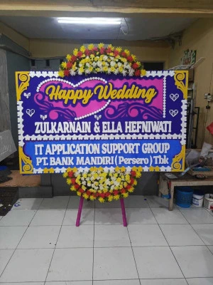 Papan Bunga di Gereja Katedral Pontianak